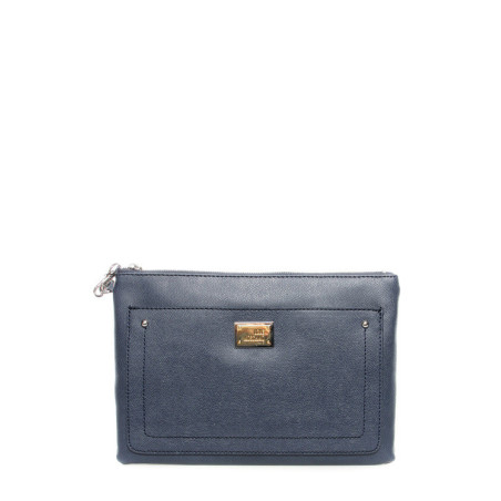 Clutch Moschino Love blue